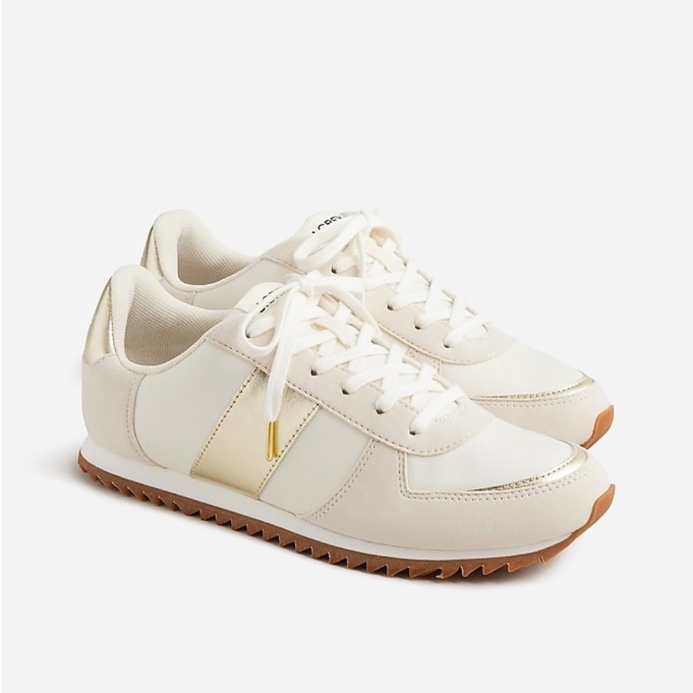 J Crew trainers in metallic colorblock BT989
